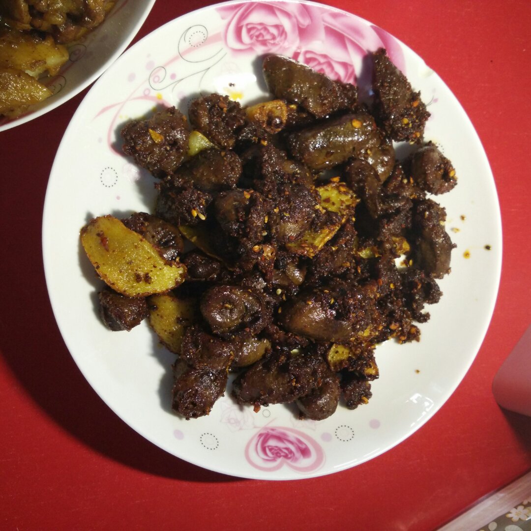 孜然鸡胗