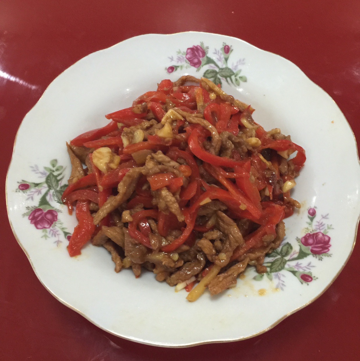 青椒肉丝