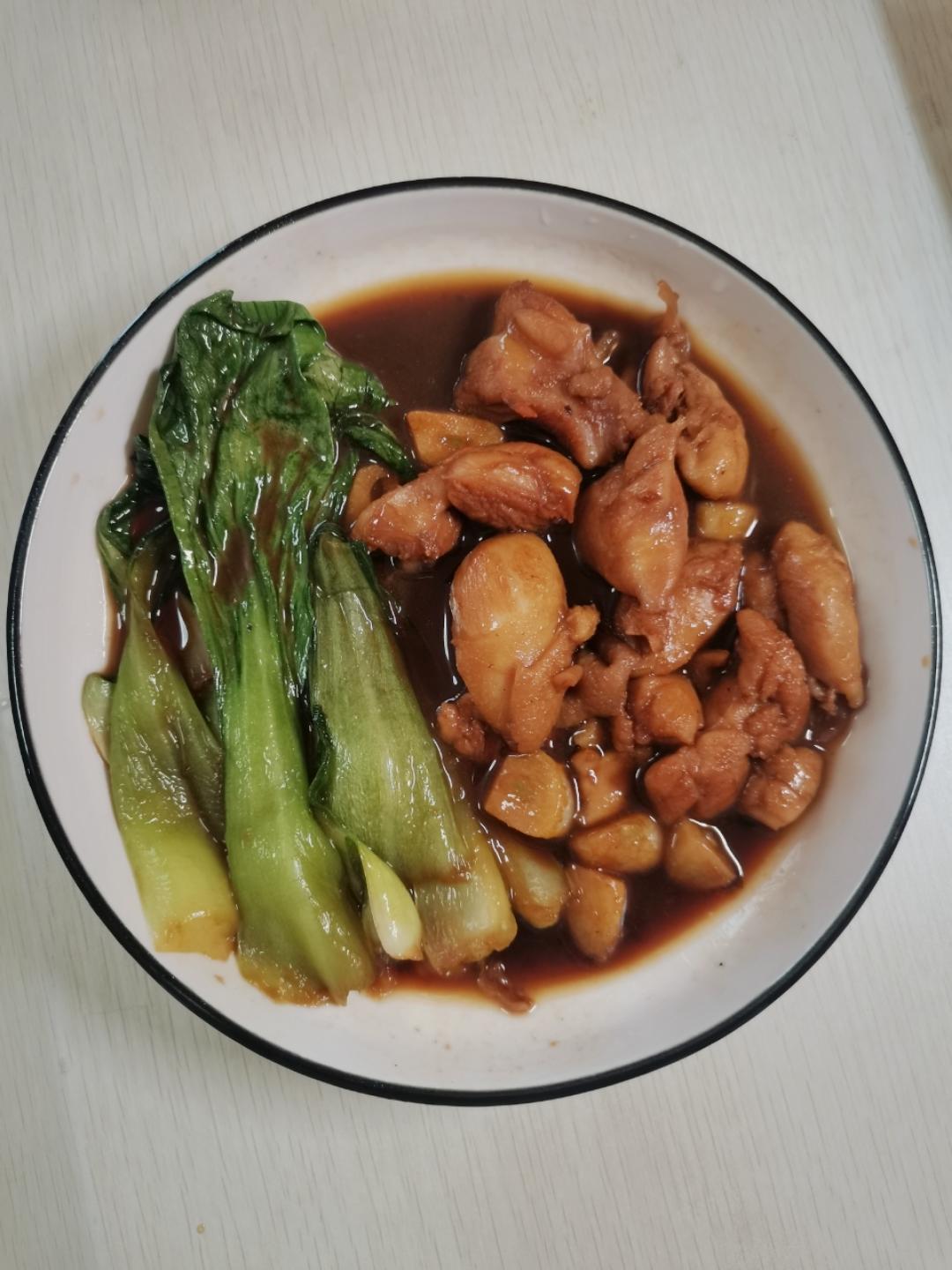 照烧鸡腿饭