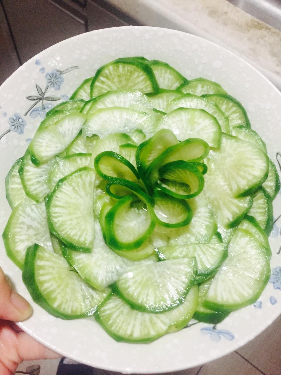 凉拌青萝卜