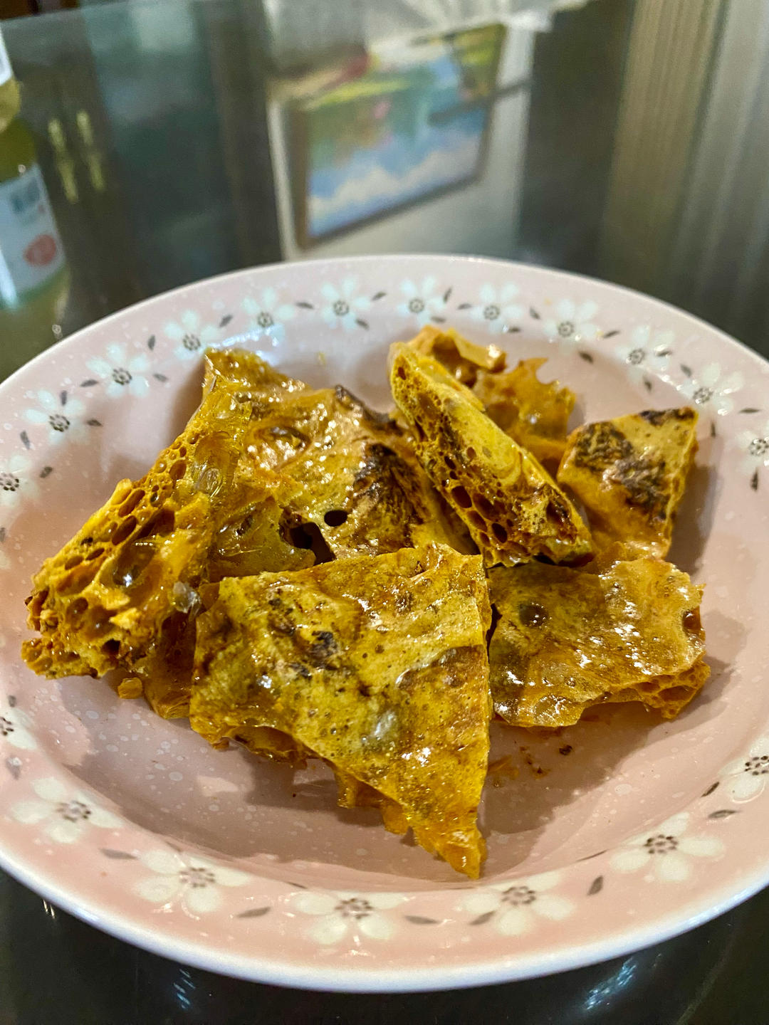 自制卡美罗蜂窝糖