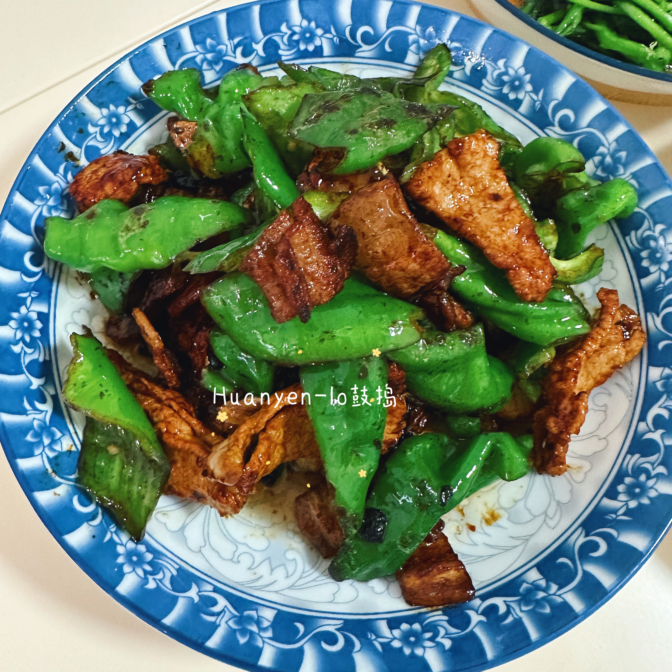 中式-辣椒炒肉的做法