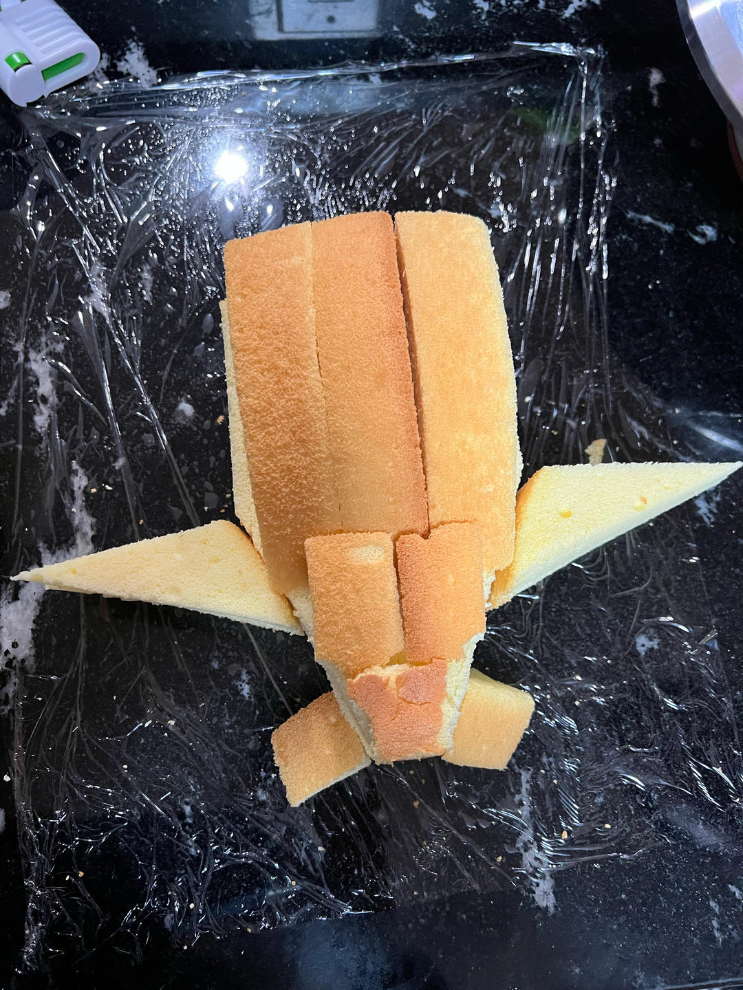 立体小飞机奶油蛋糕