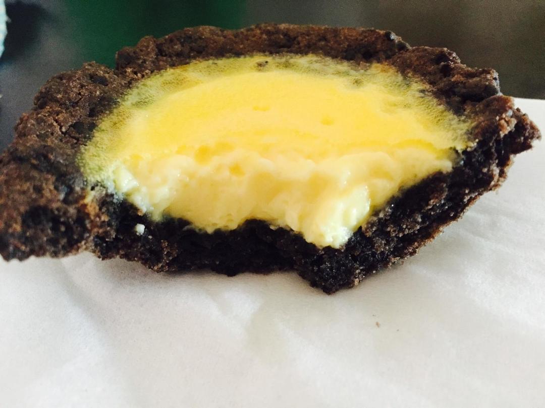 黑暗奥利奥曲奇蛋挞