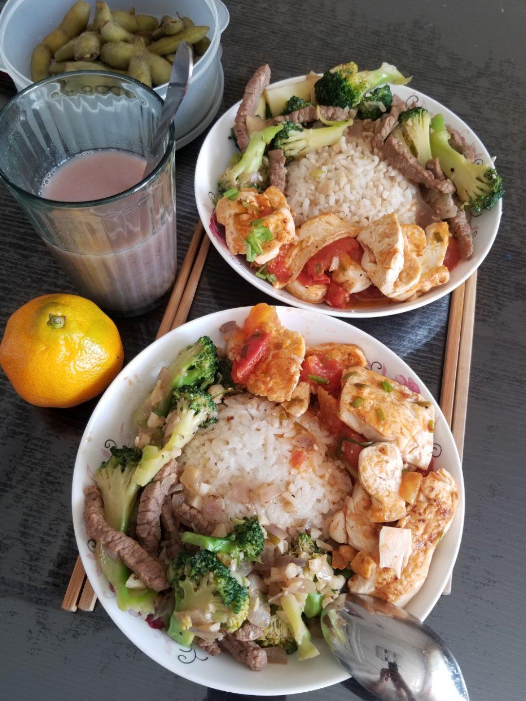 西兰花炒牛肉