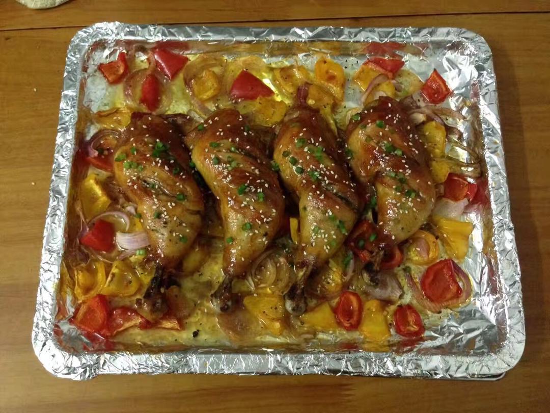 烤鸡腿