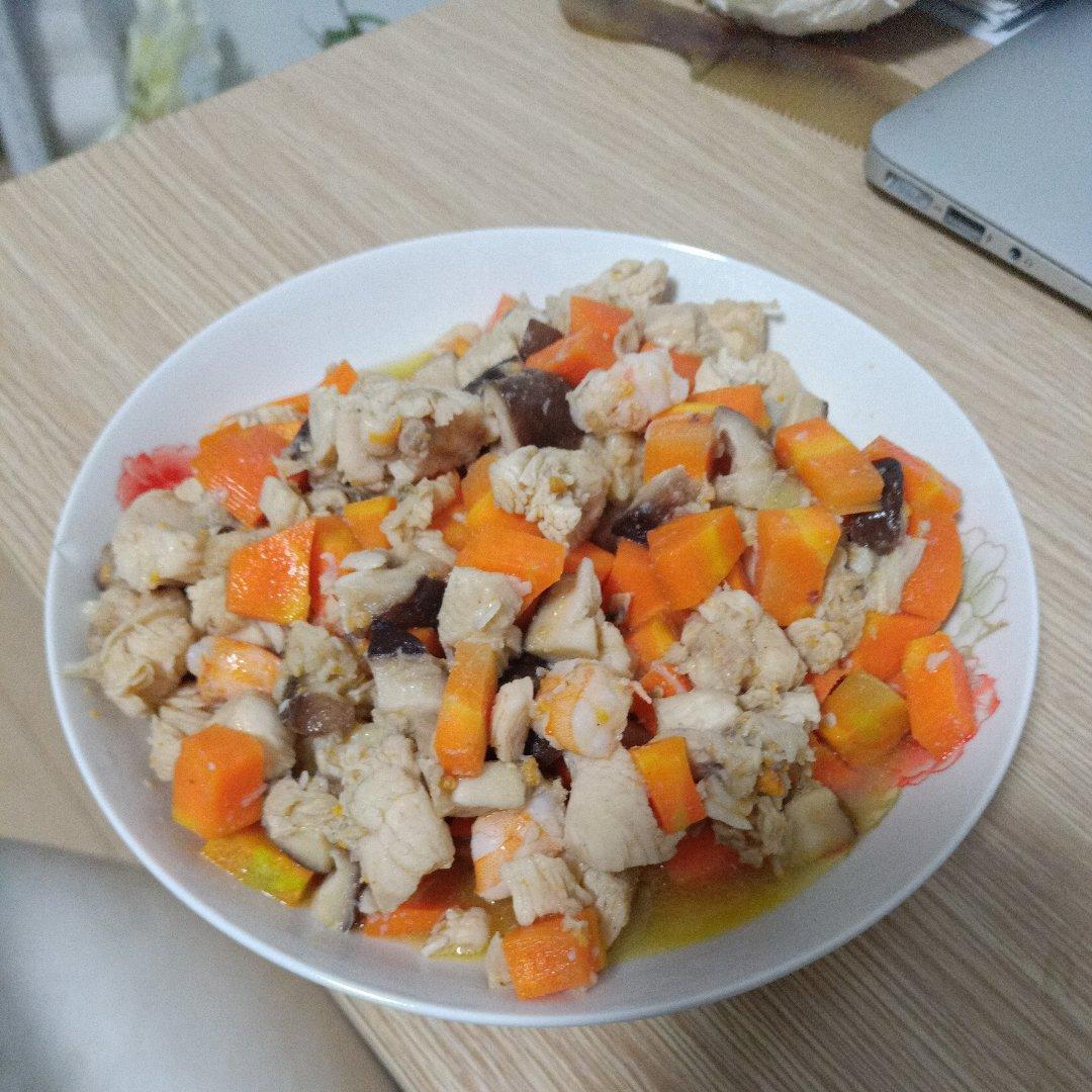胡萝卜黄瓜鸡胸肉