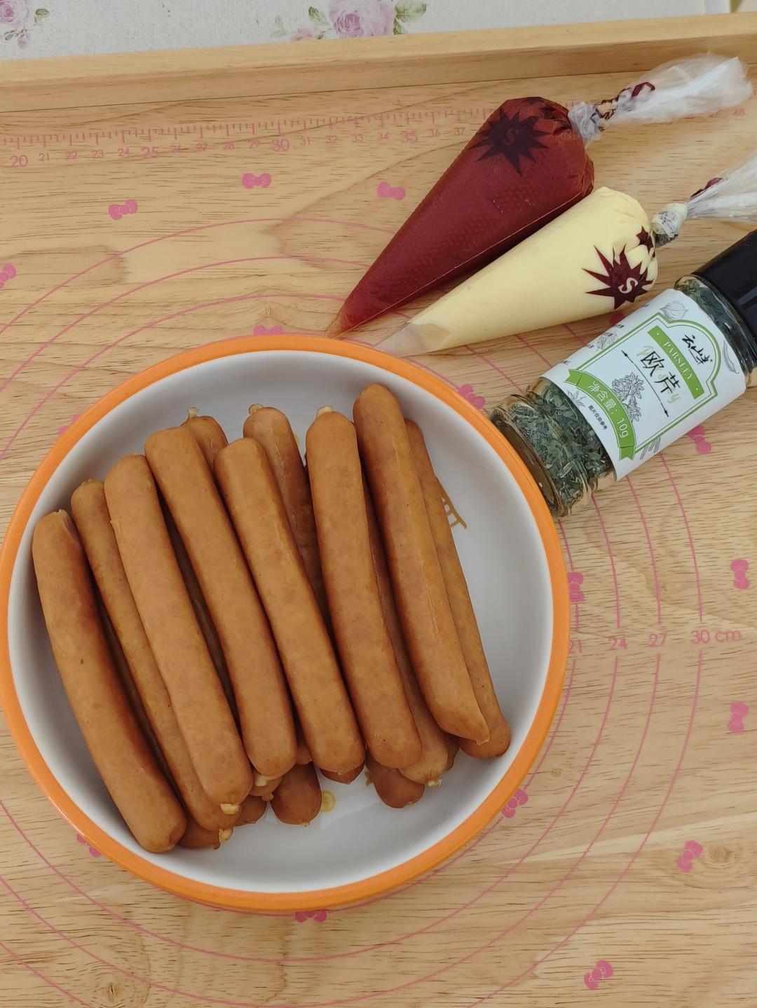 肠仔包 简单好做的做法 步骤12