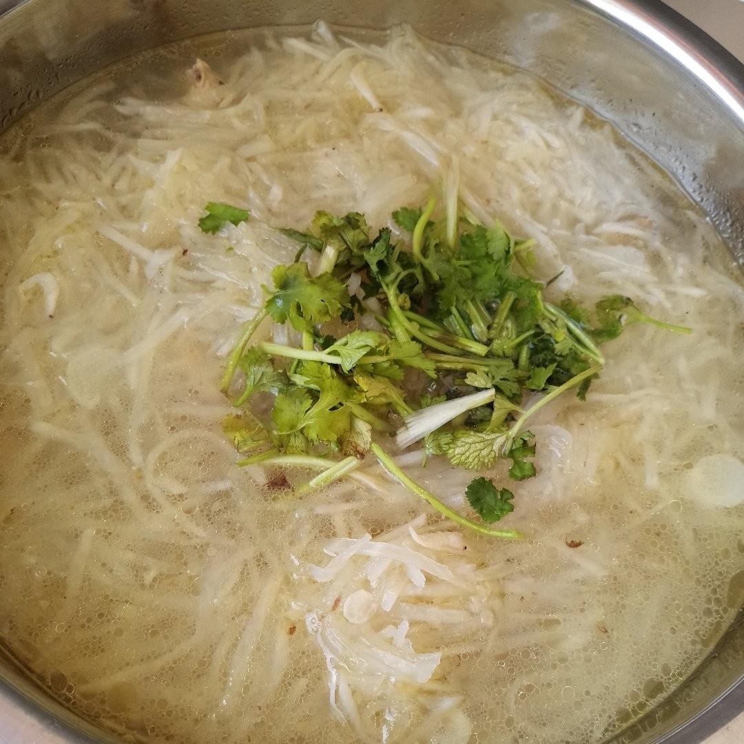 虾皮萝卜丝汤