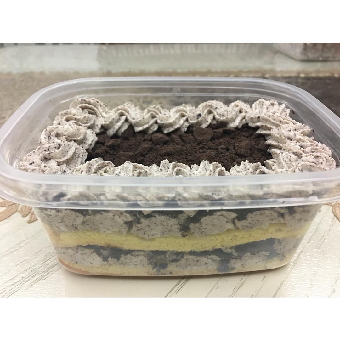好吃到流泪的奥利奥咸奶油盒子蛋糕