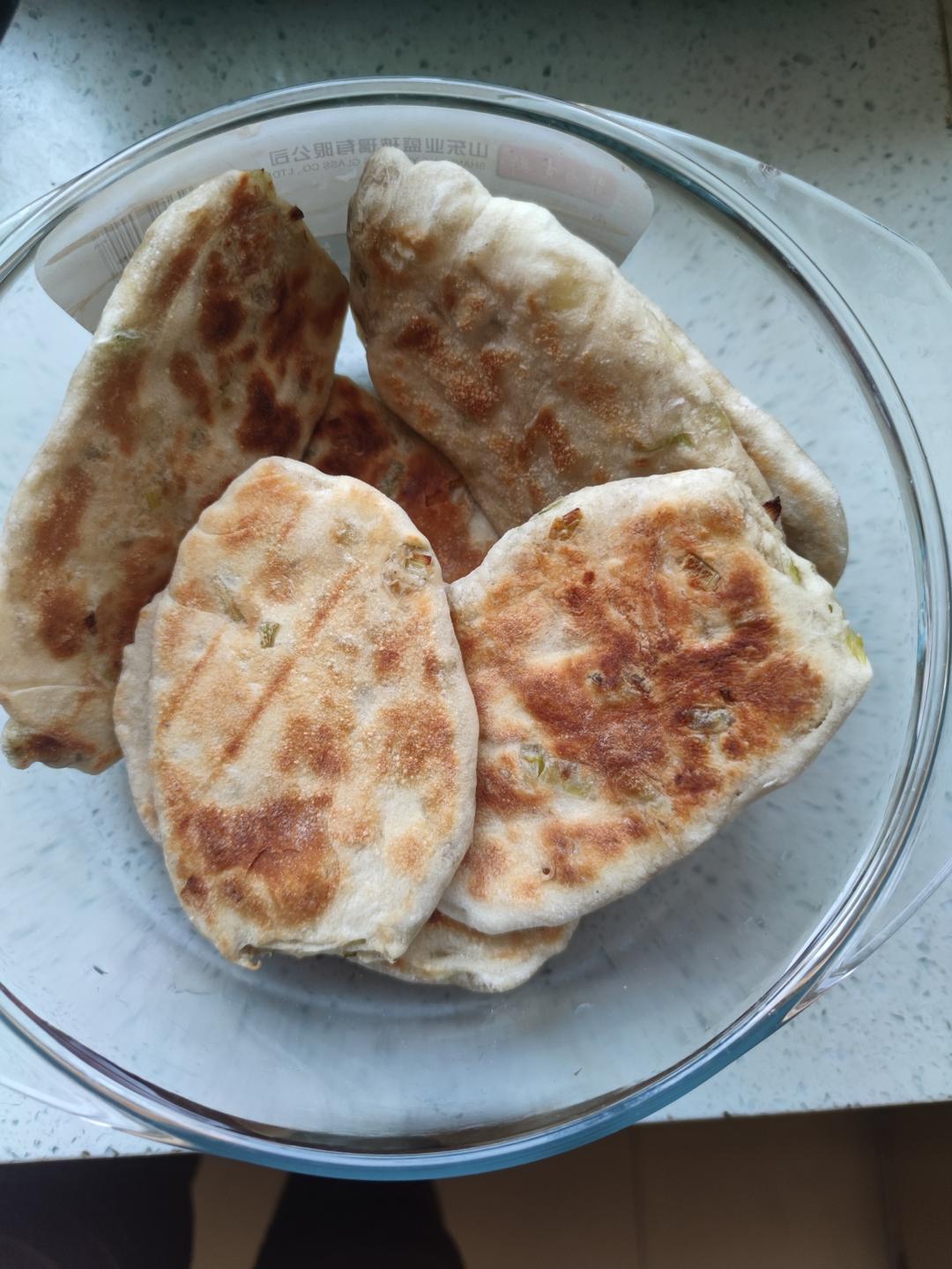 发面葱油酥饼