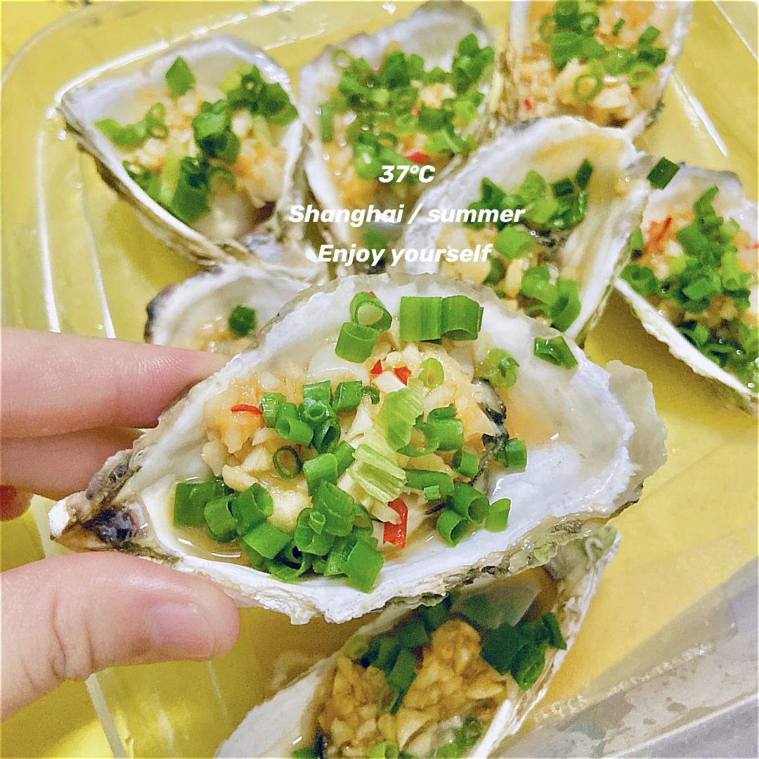 超简单～蒸蒜蓉生蚝