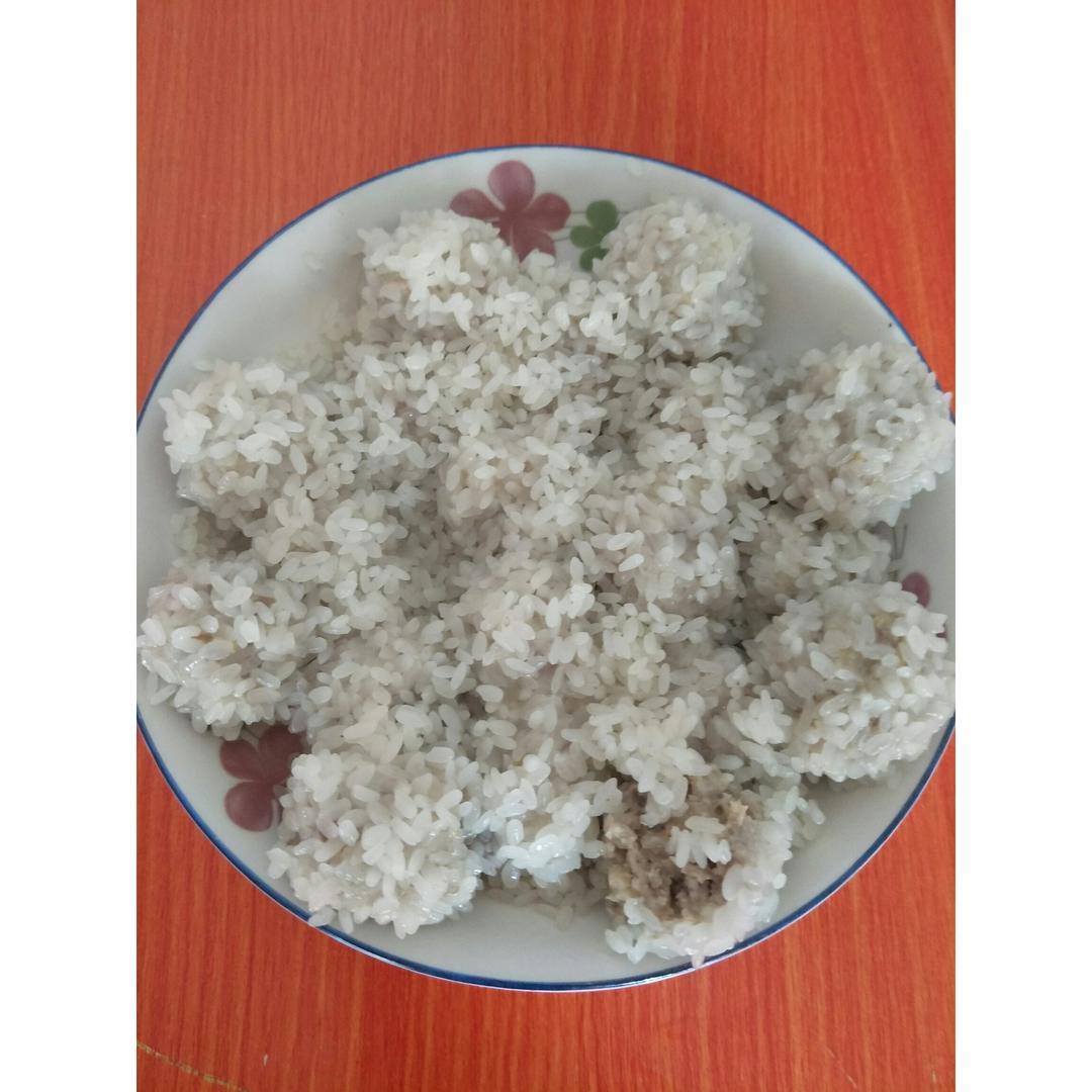 糯米蒸丸子