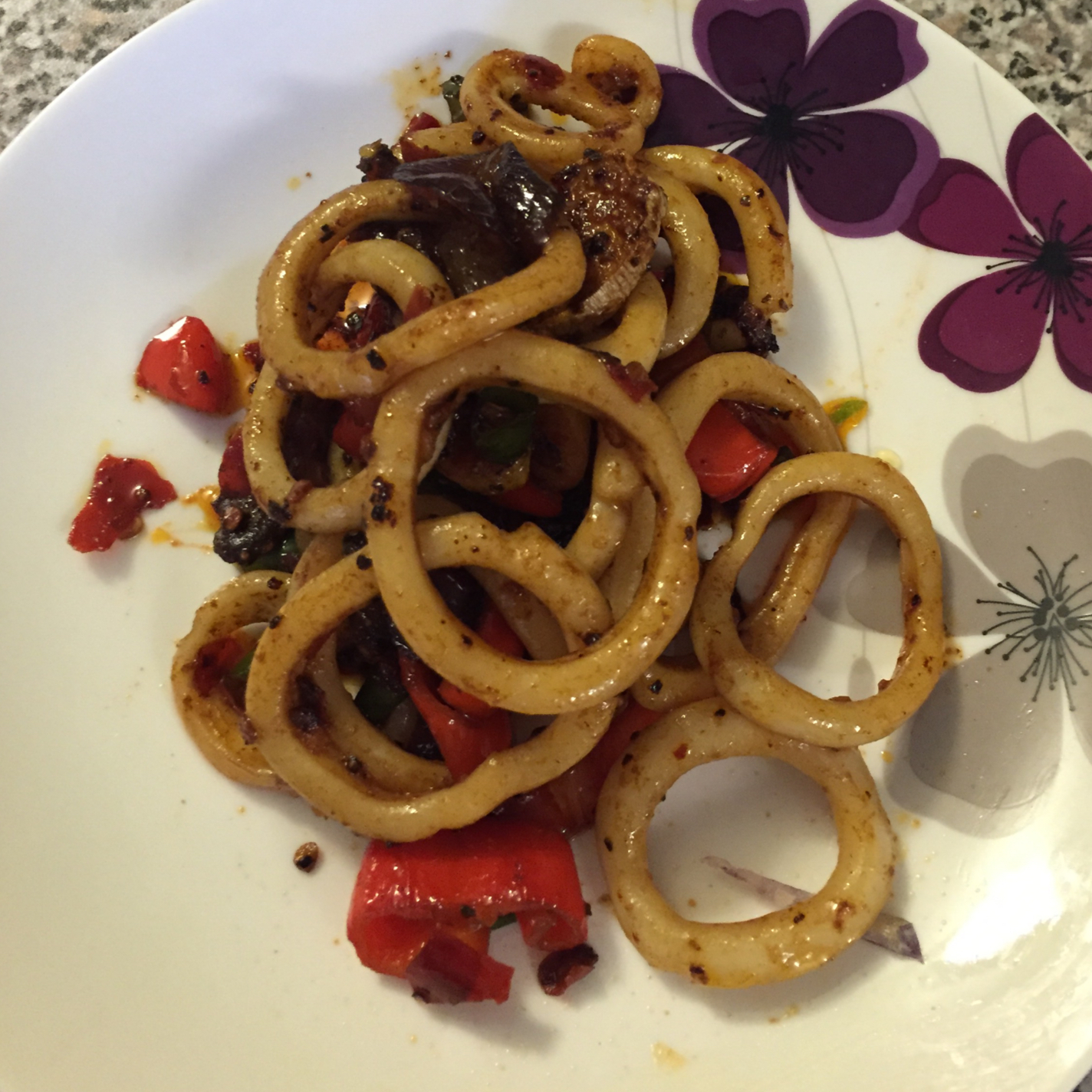 最好吃的酱爆鱿鱼圈