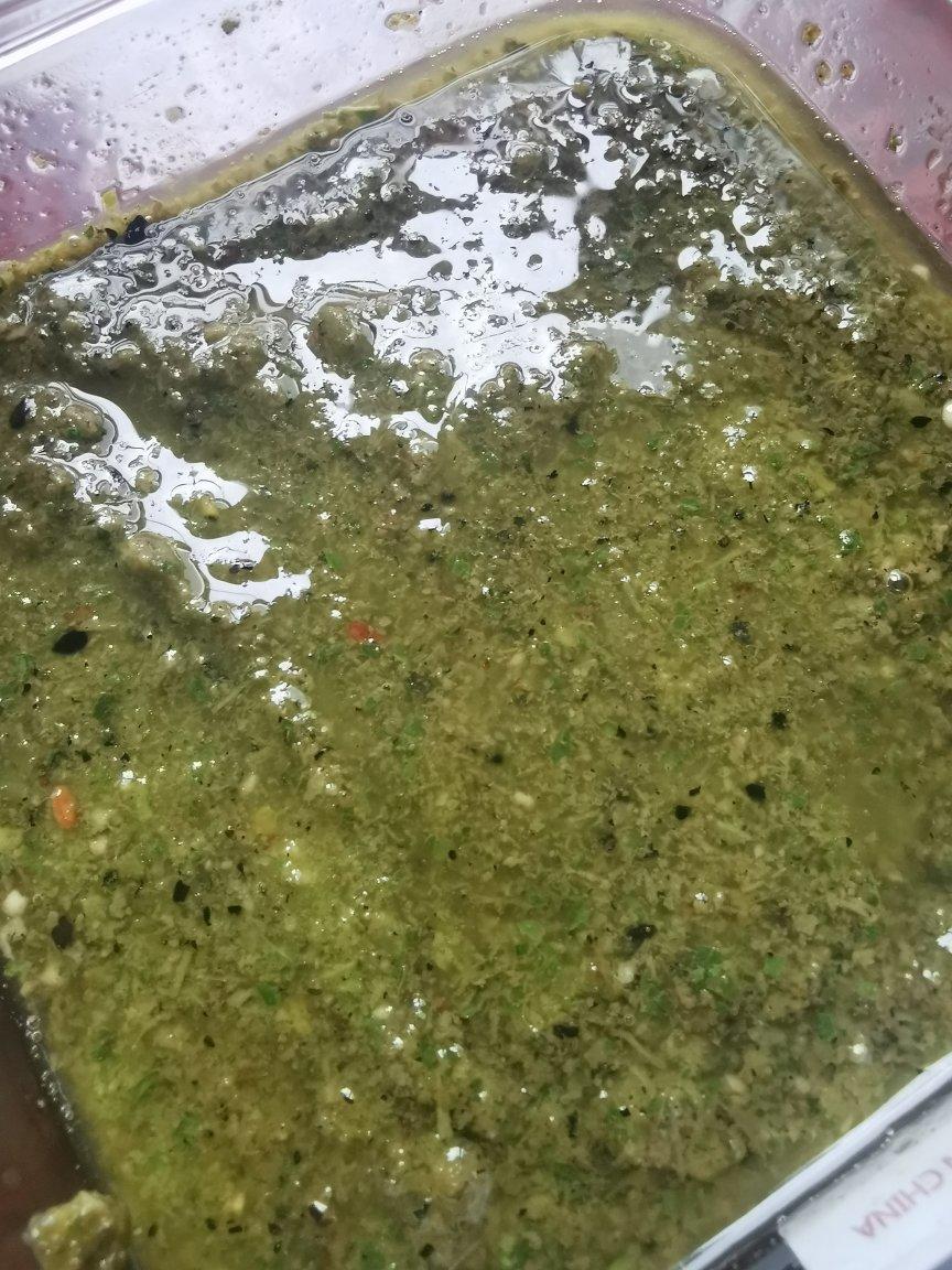 拿金也不换的罗勒酱（青酱）
