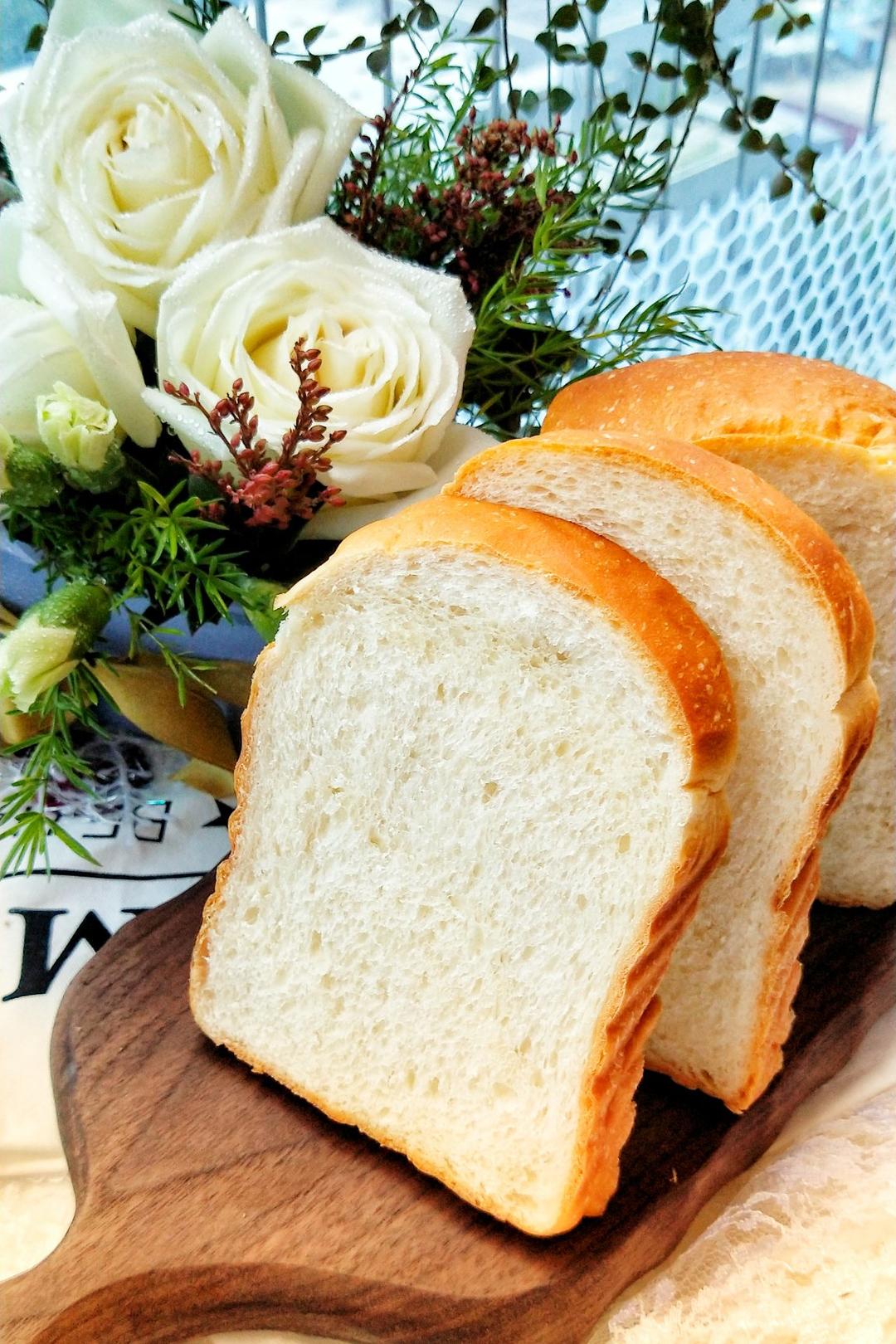 甜贝贝做的牛奶吐司