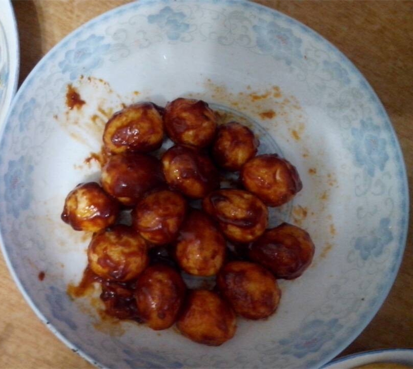 茄汁鹌鹑蛋