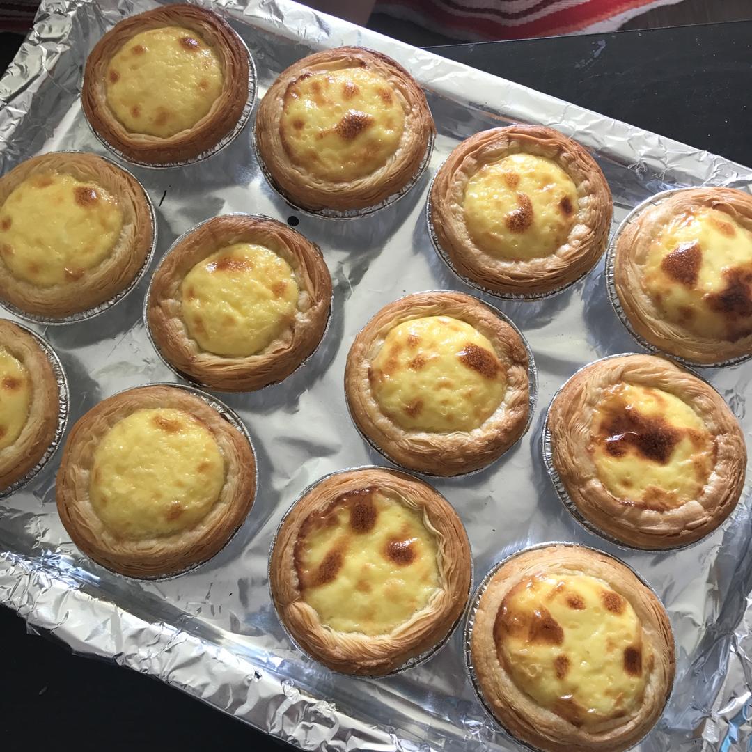 超完美味道超正的蛋挞配方，比KFC的还要嫩还要香~做过最好吃的蛋挞配方