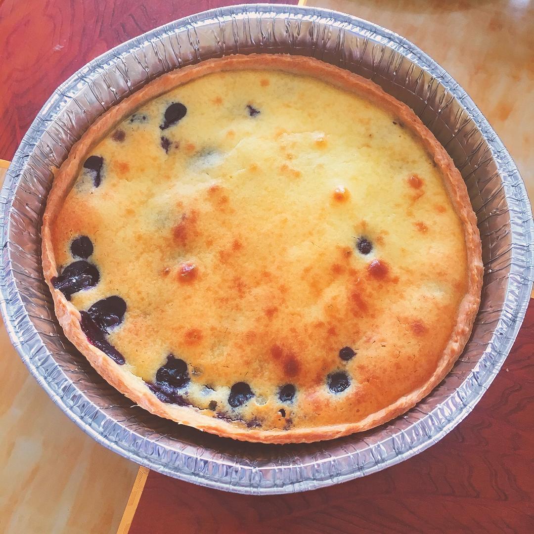 蓝莓乳酪派