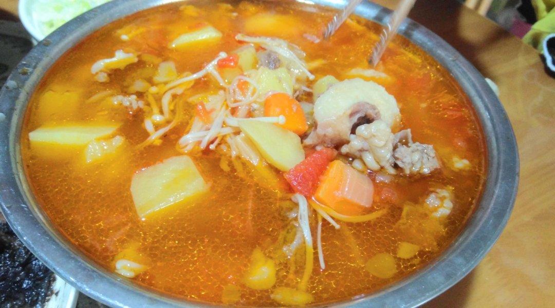 番茄土豆炖牛腩