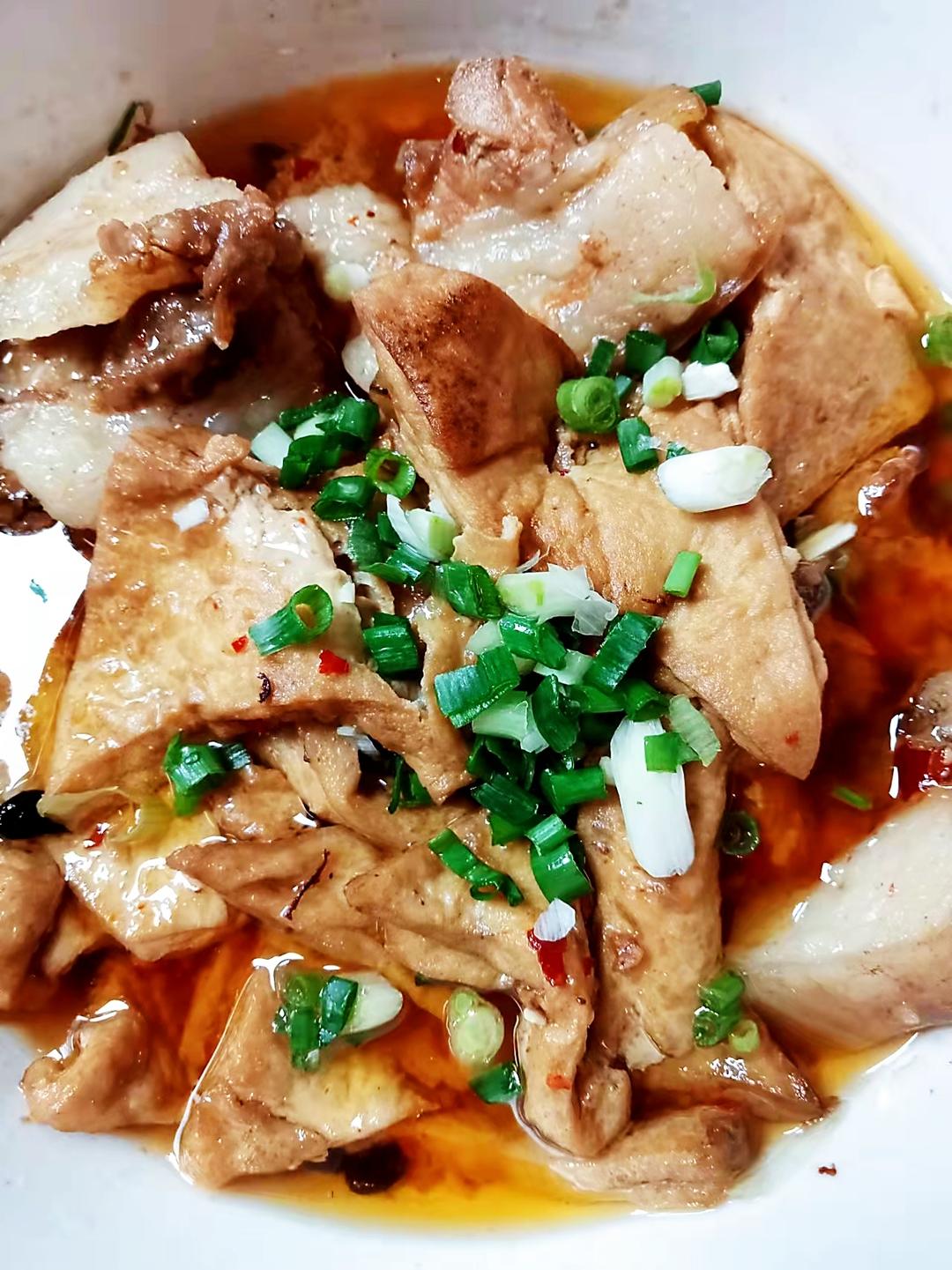 家常蒸五花肉的做法