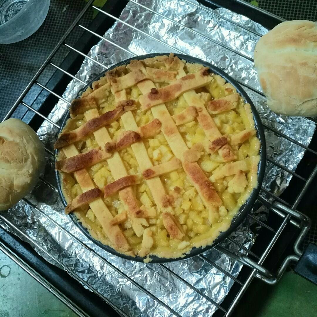 简单好吃的酥皮苹果派