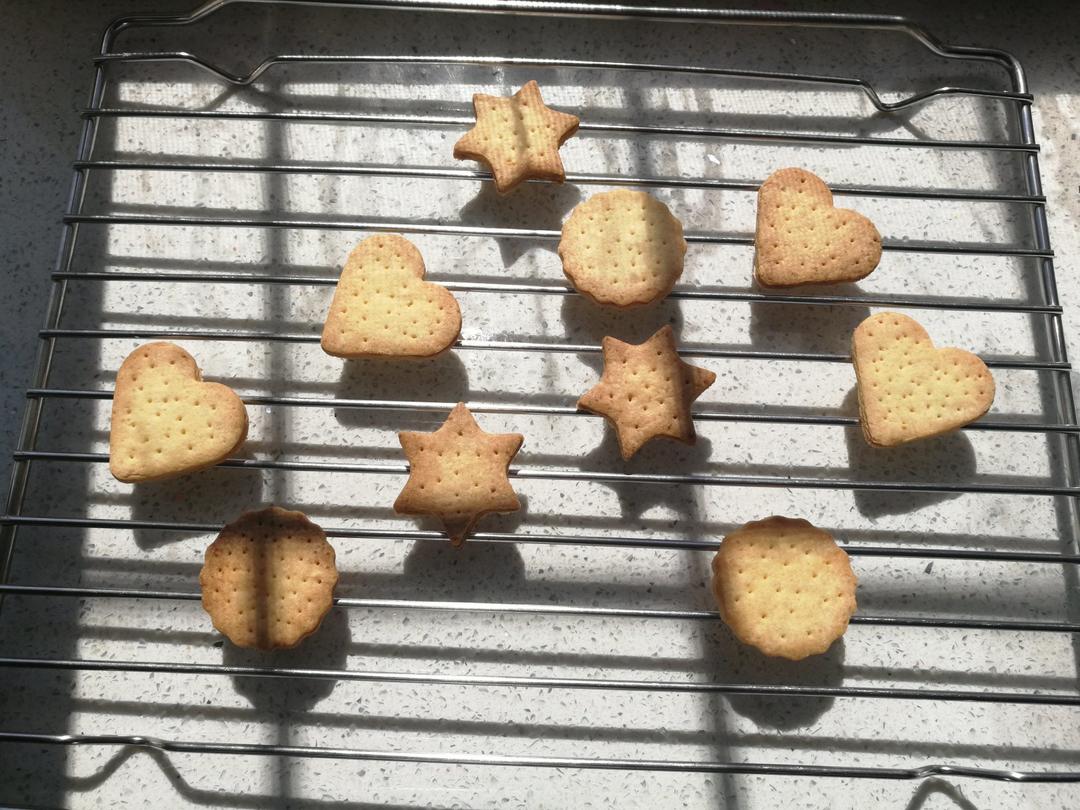 没有模具也能做的卡通饼干