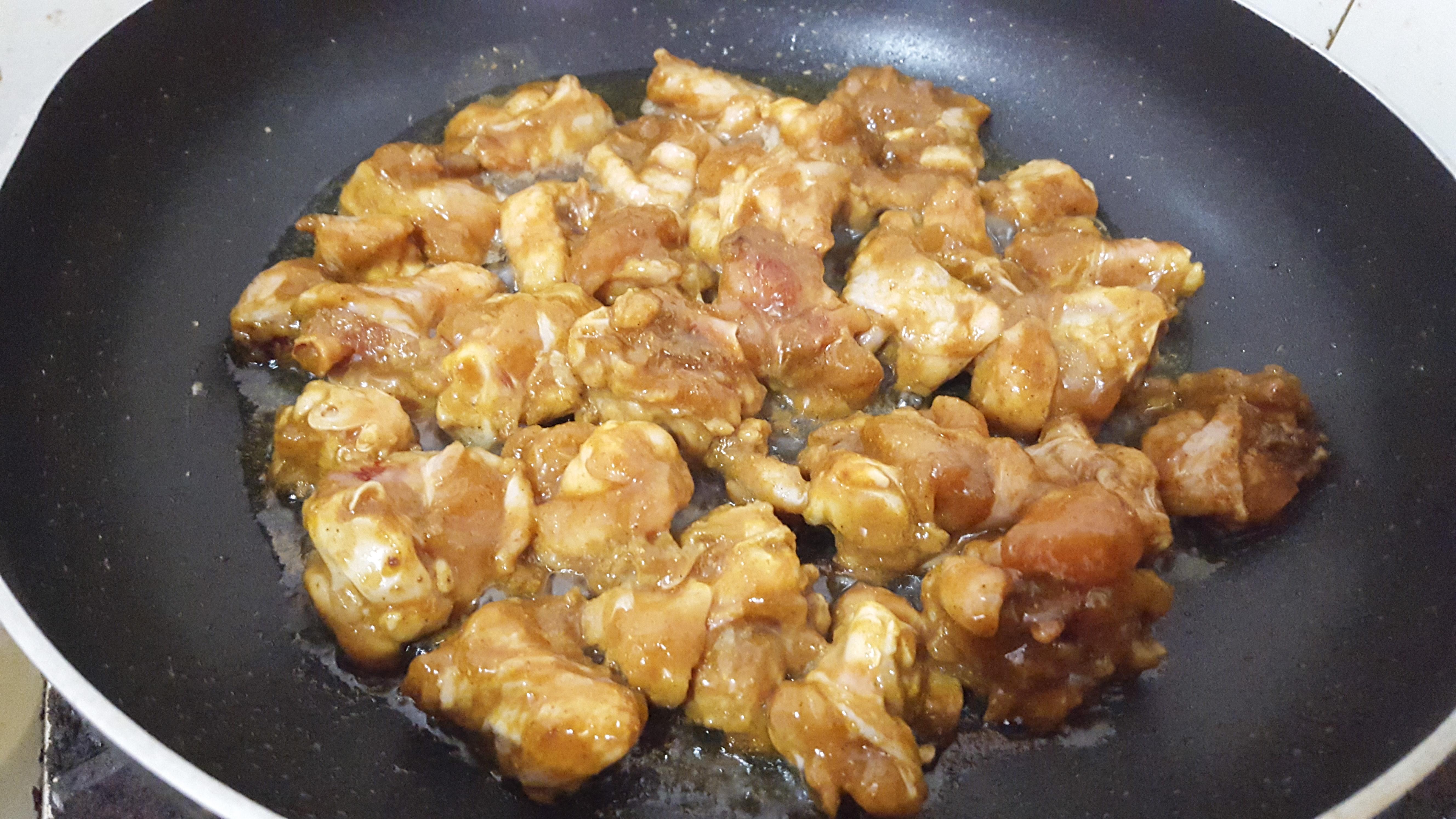 泰式咖喱鸡的做法 步骤5