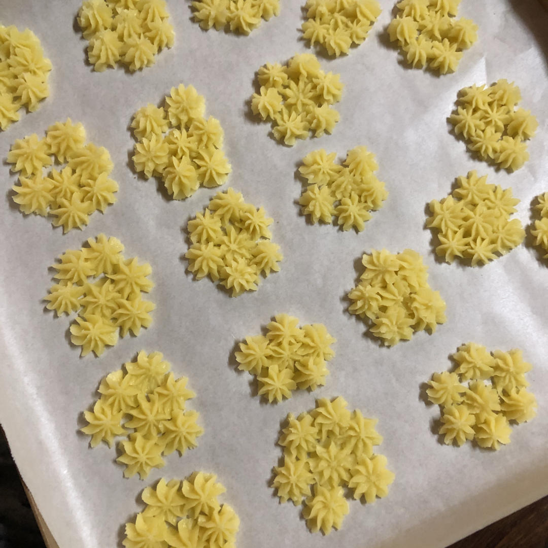 🎄圣诞雪花/拐杖/花环多种造型花式曲奇饼干