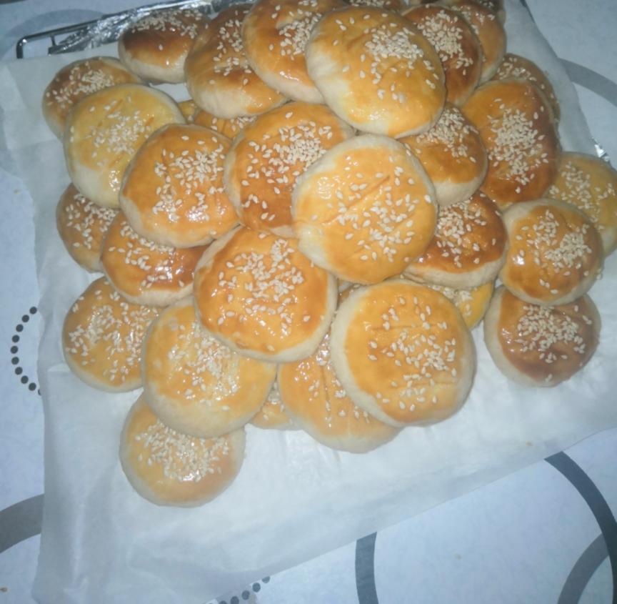 紫薯（红豆）酥饼