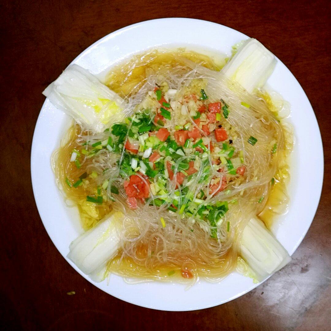 蒜蓉粉丝娃娃菜