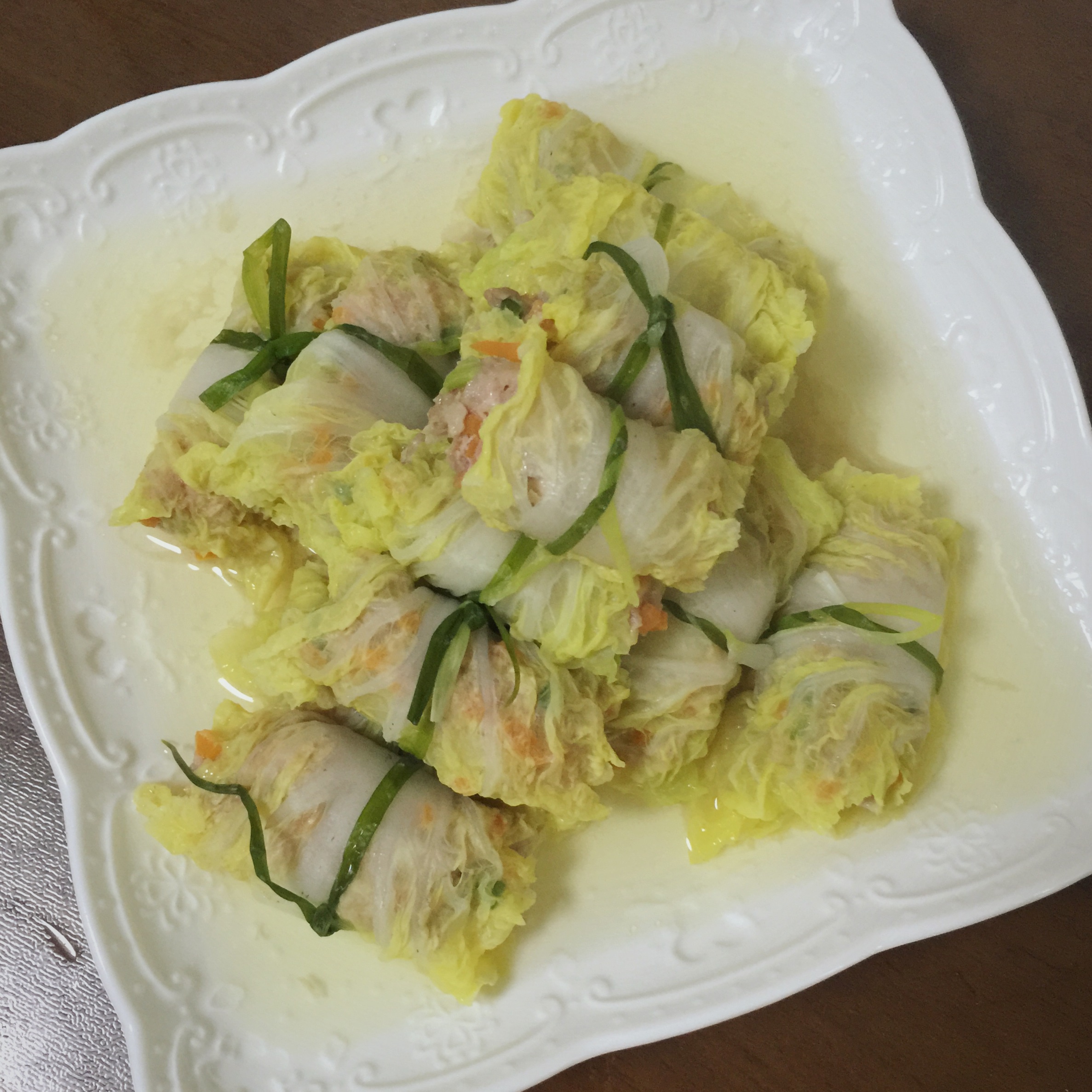 白菜肉卷