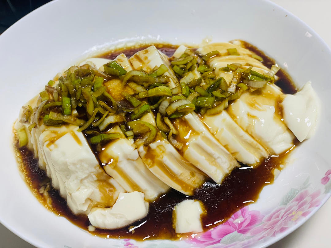 小葱拌豆腐