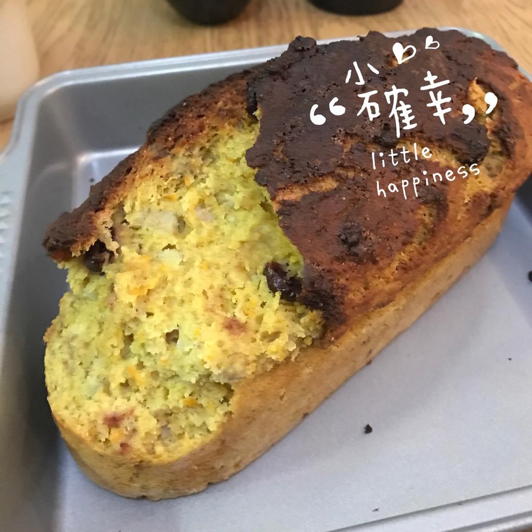蔓越莓香橙玉米快手面包丨健康·烘焙