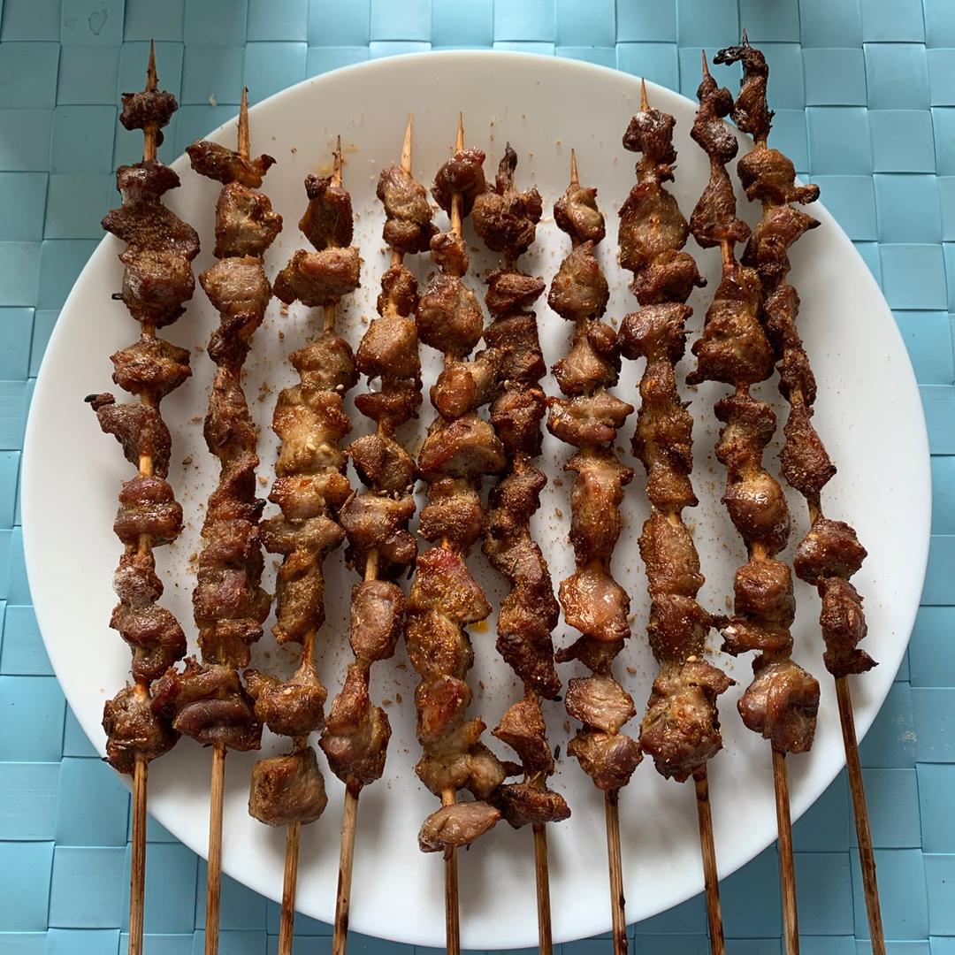 烤羊肉串/孜然羊肉/烤羊排 (烤箱/空气炸锅版)
