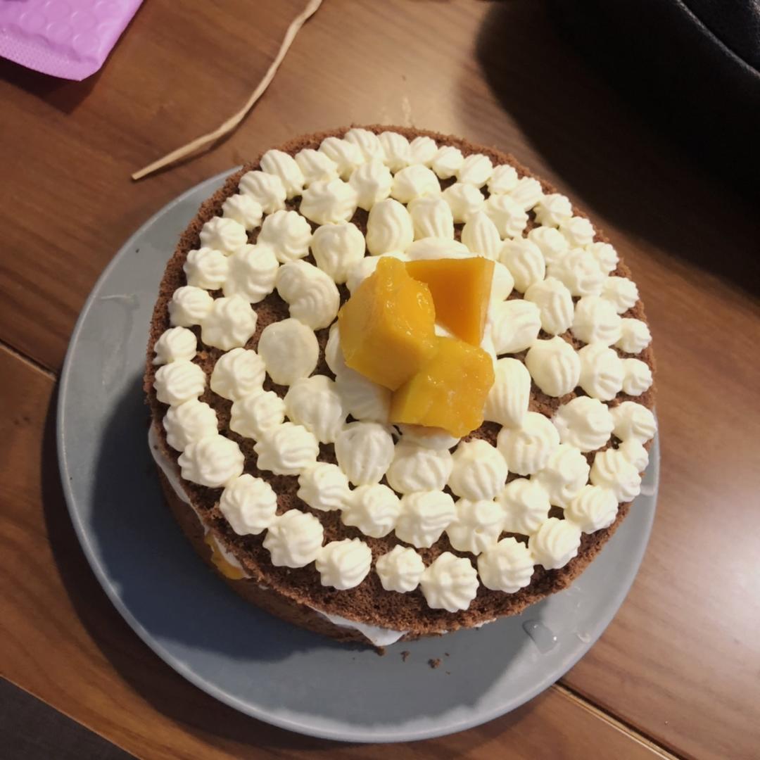 果子学校可可戚风