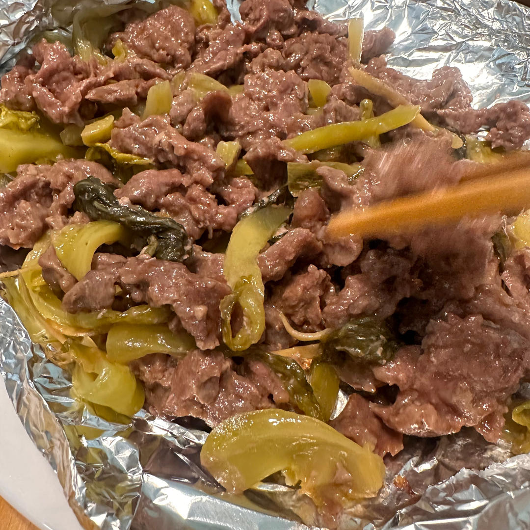 锡纸焗牛肉