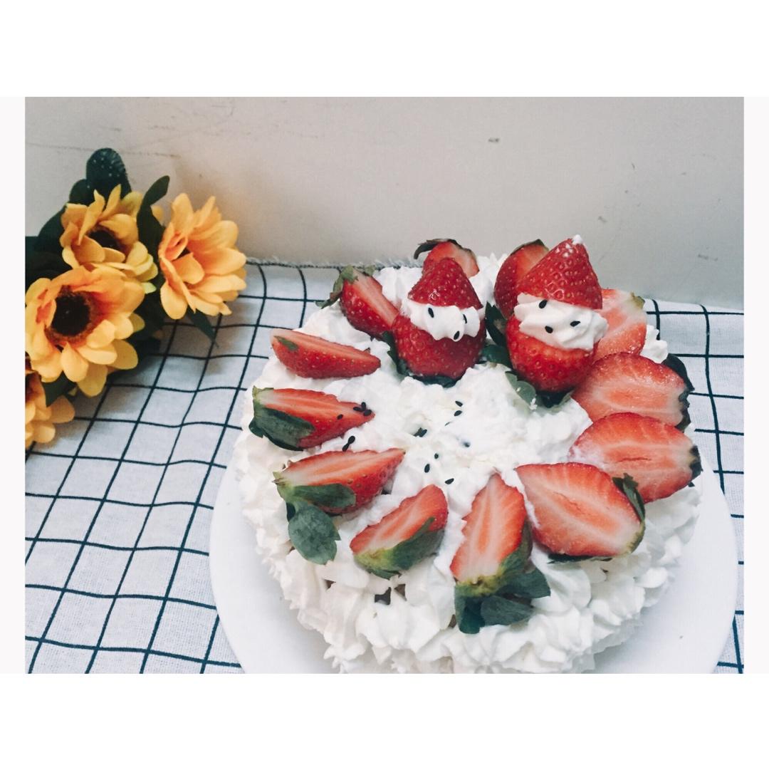 草莓淡奶油蛋糕