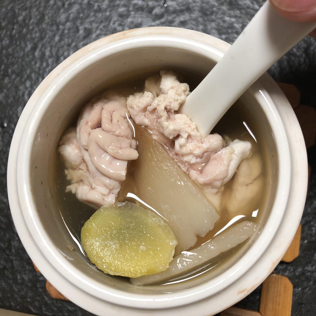 sheepsheep做的天麻炖猪脑