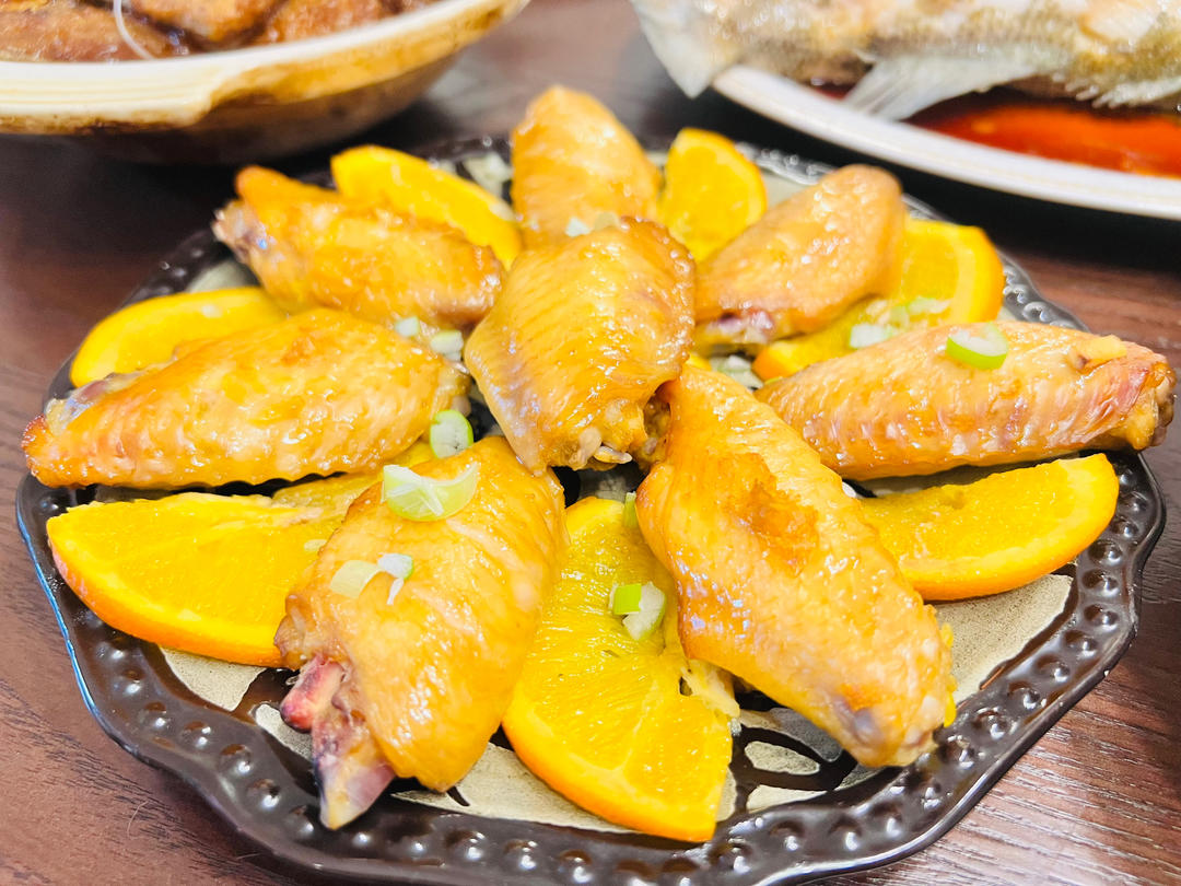 “橙翼”满满橙香鸡翅