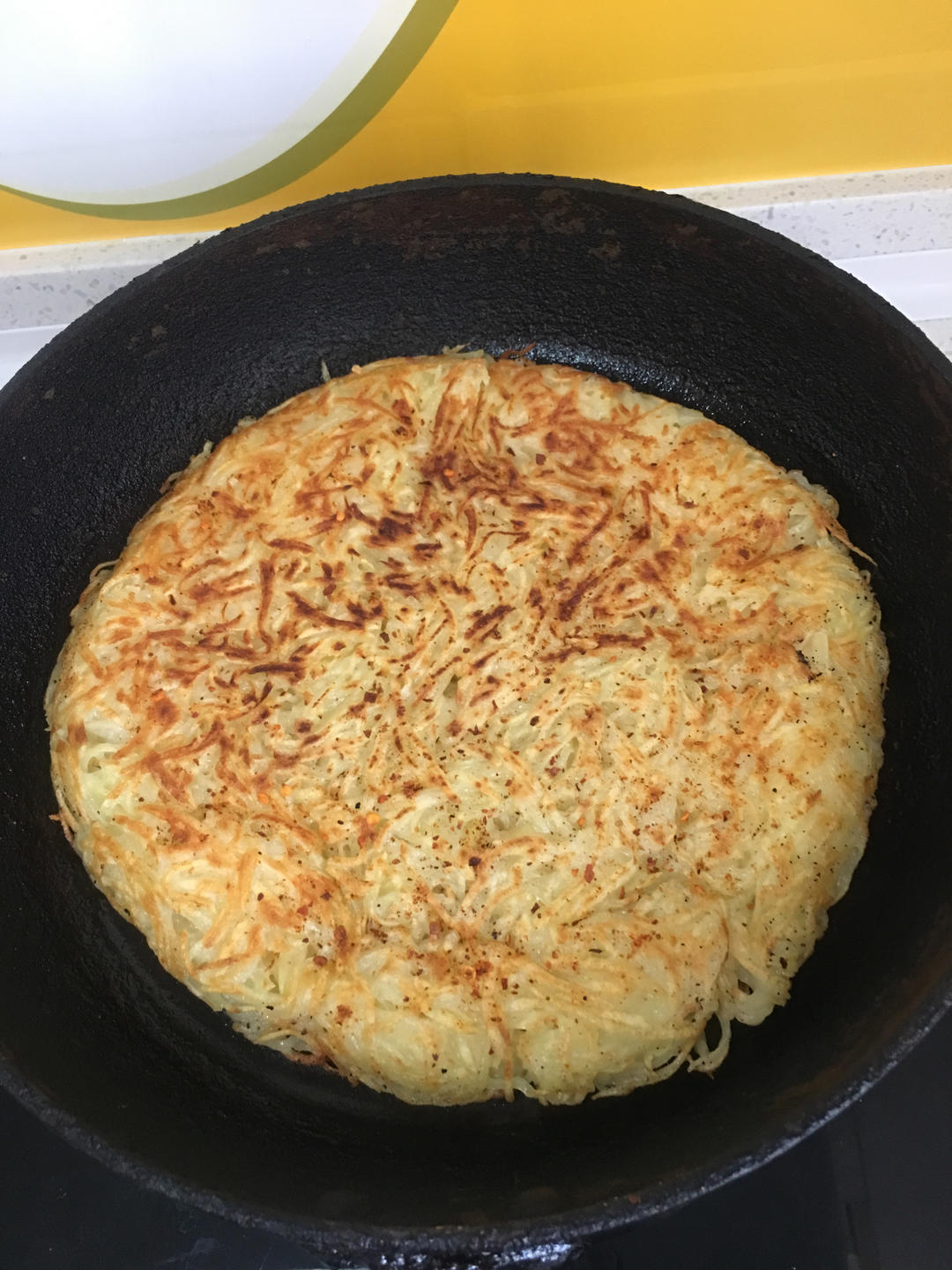 香煎土豆丝饼（超简单）