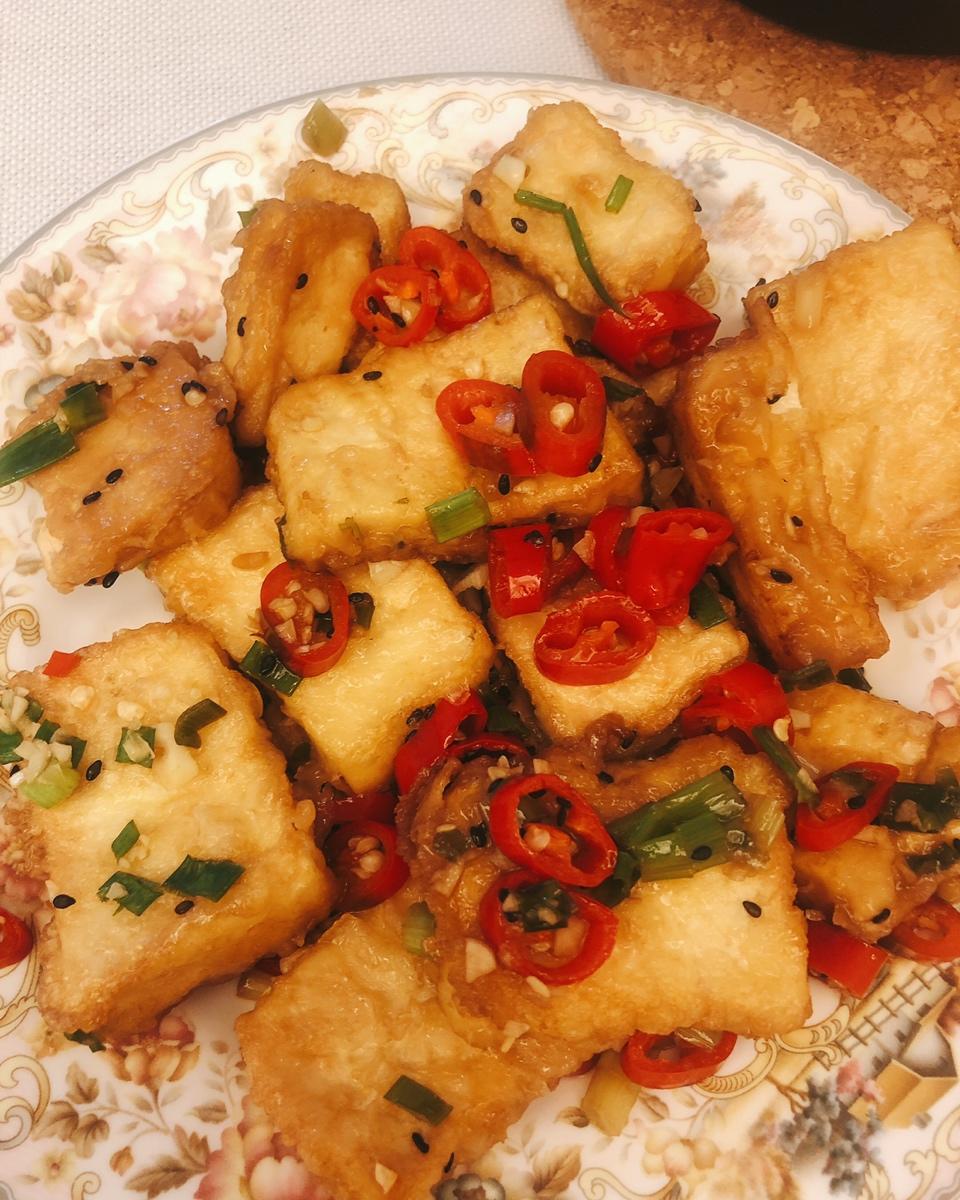 香煎豆腐