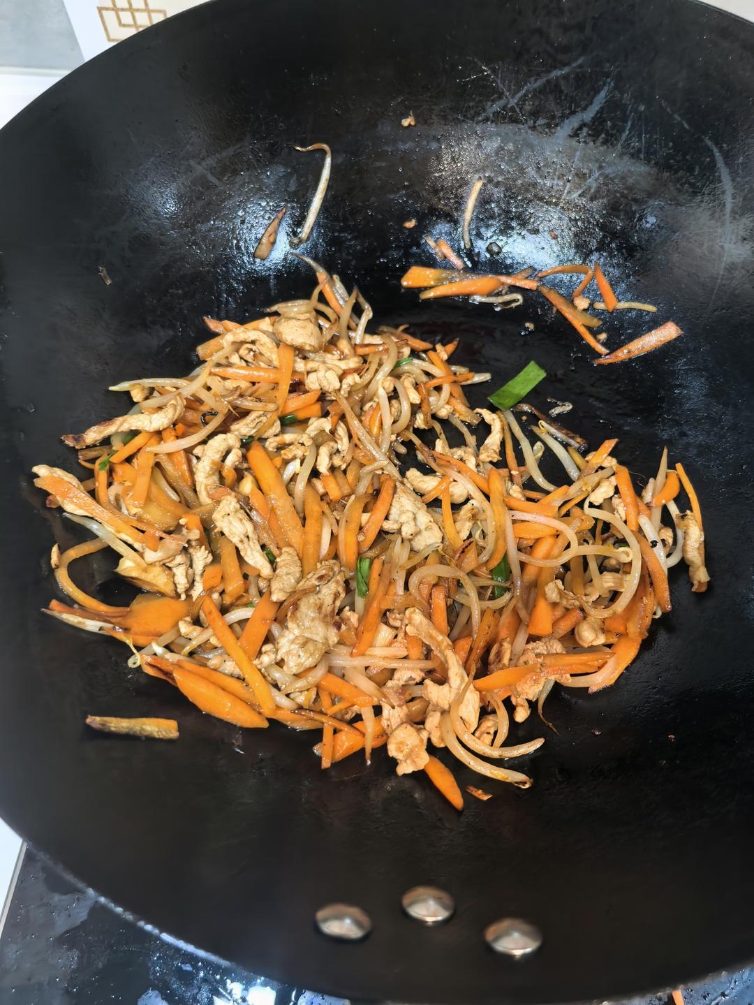 素炒豆芽菜