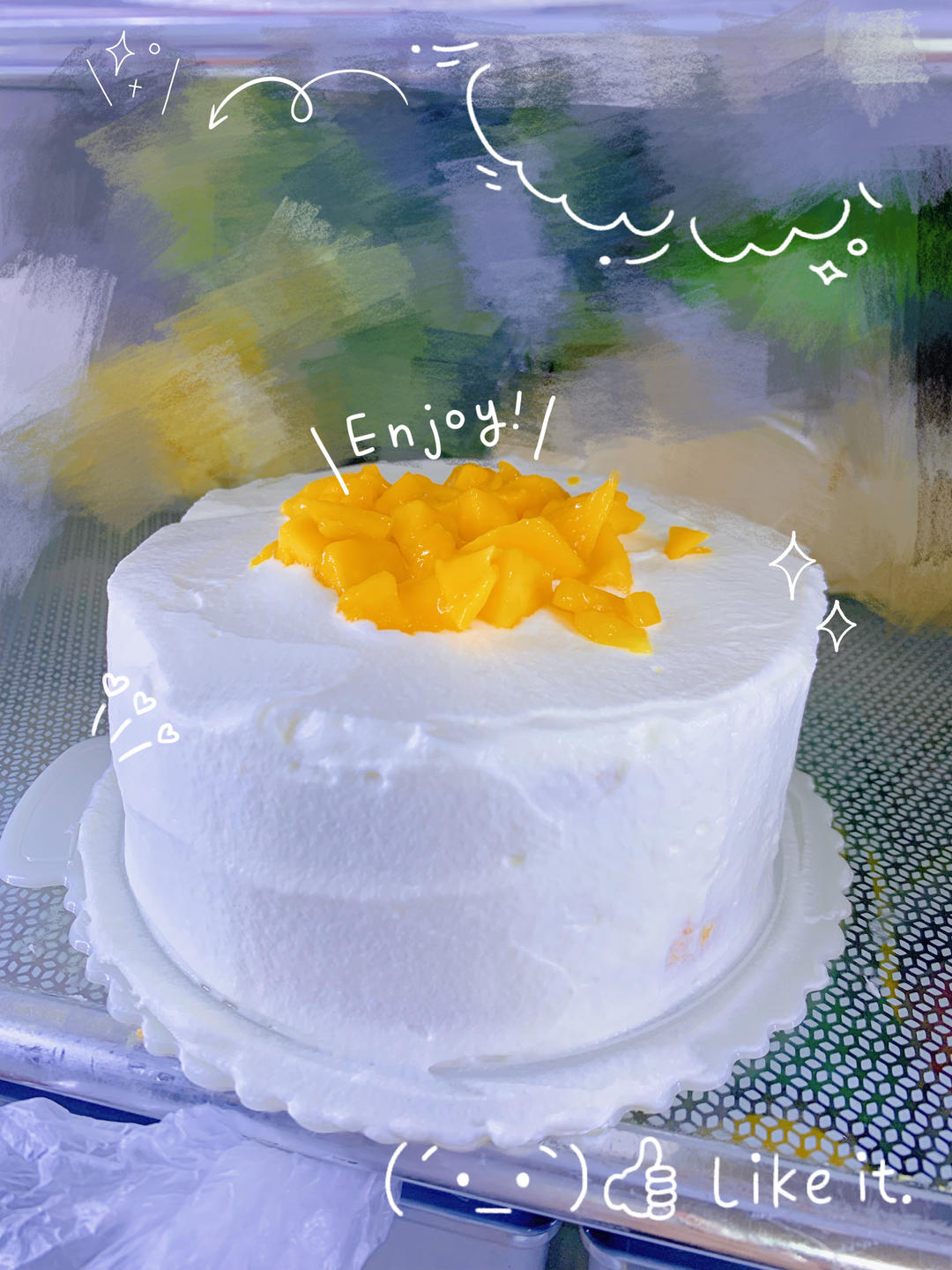 超级简单的味多美同款生日蛋糕（6寸），新手也能高度还原