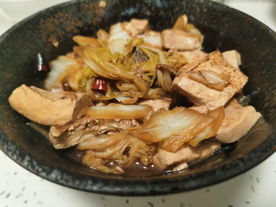 家常白菜炖豆腐-新手下厨 Stew Chinese cabbage with Tofu