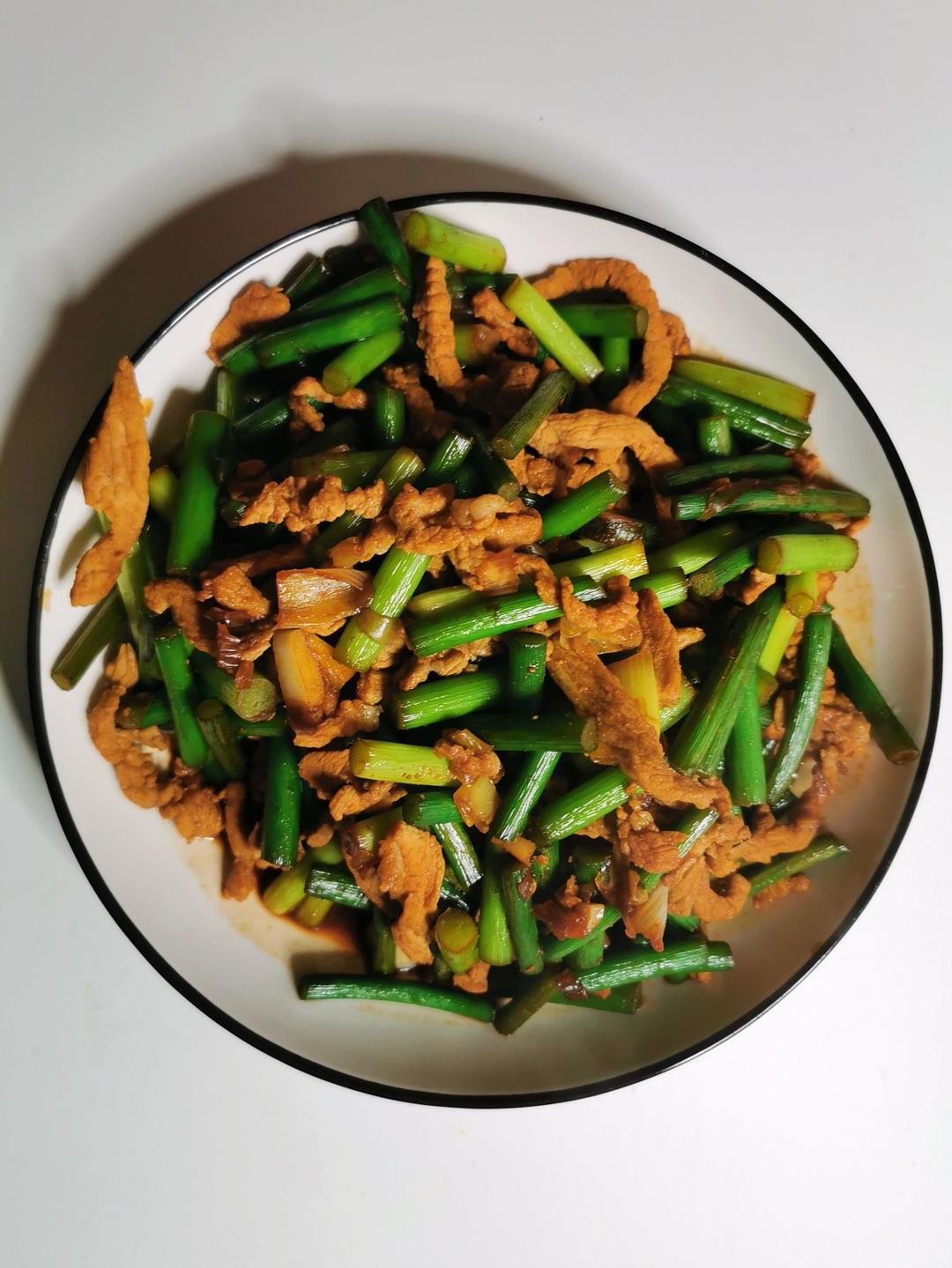 蒜薹炒肉