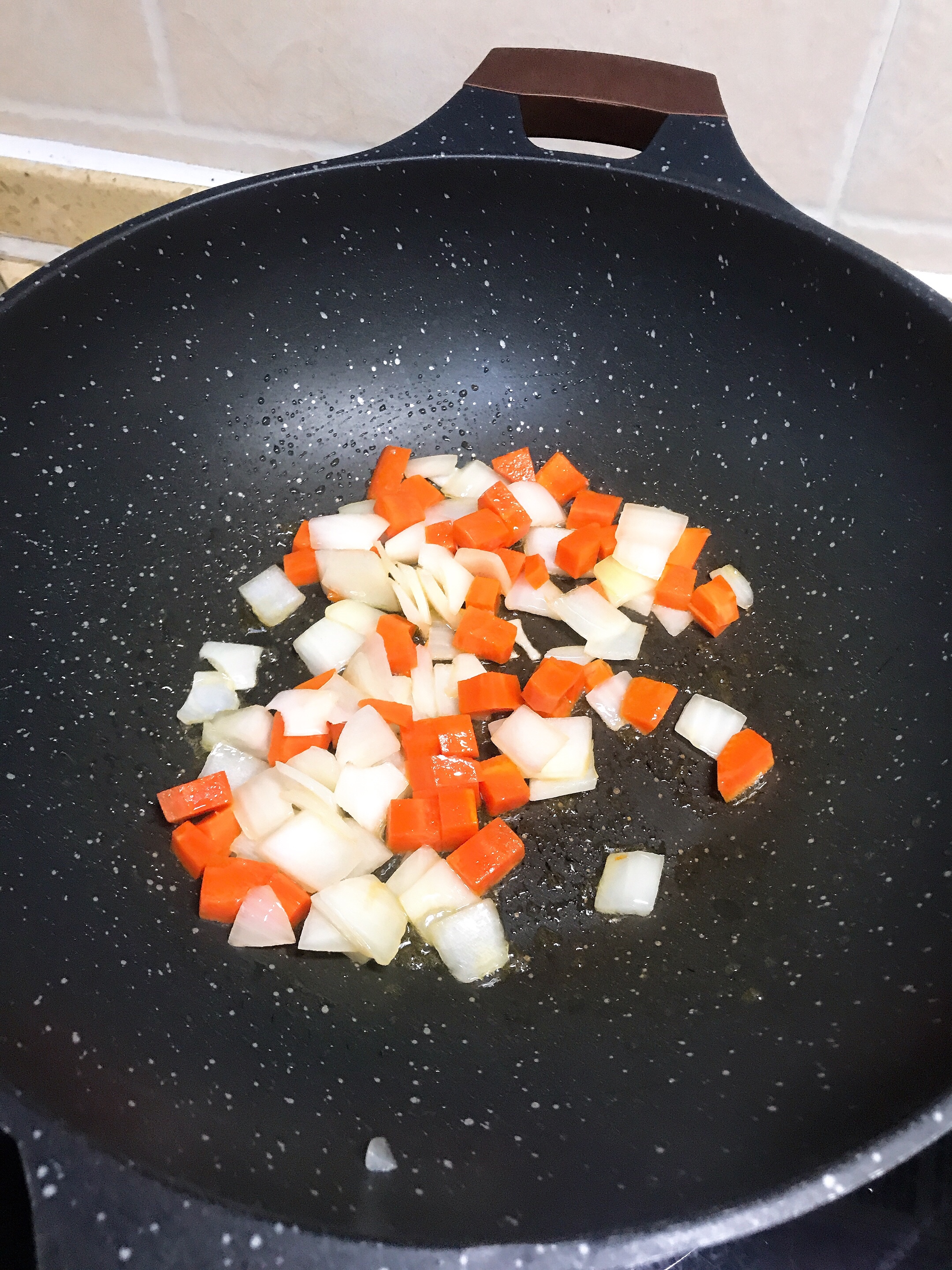 黑椒杏鲍菇牛肉粒的做法 步骤7