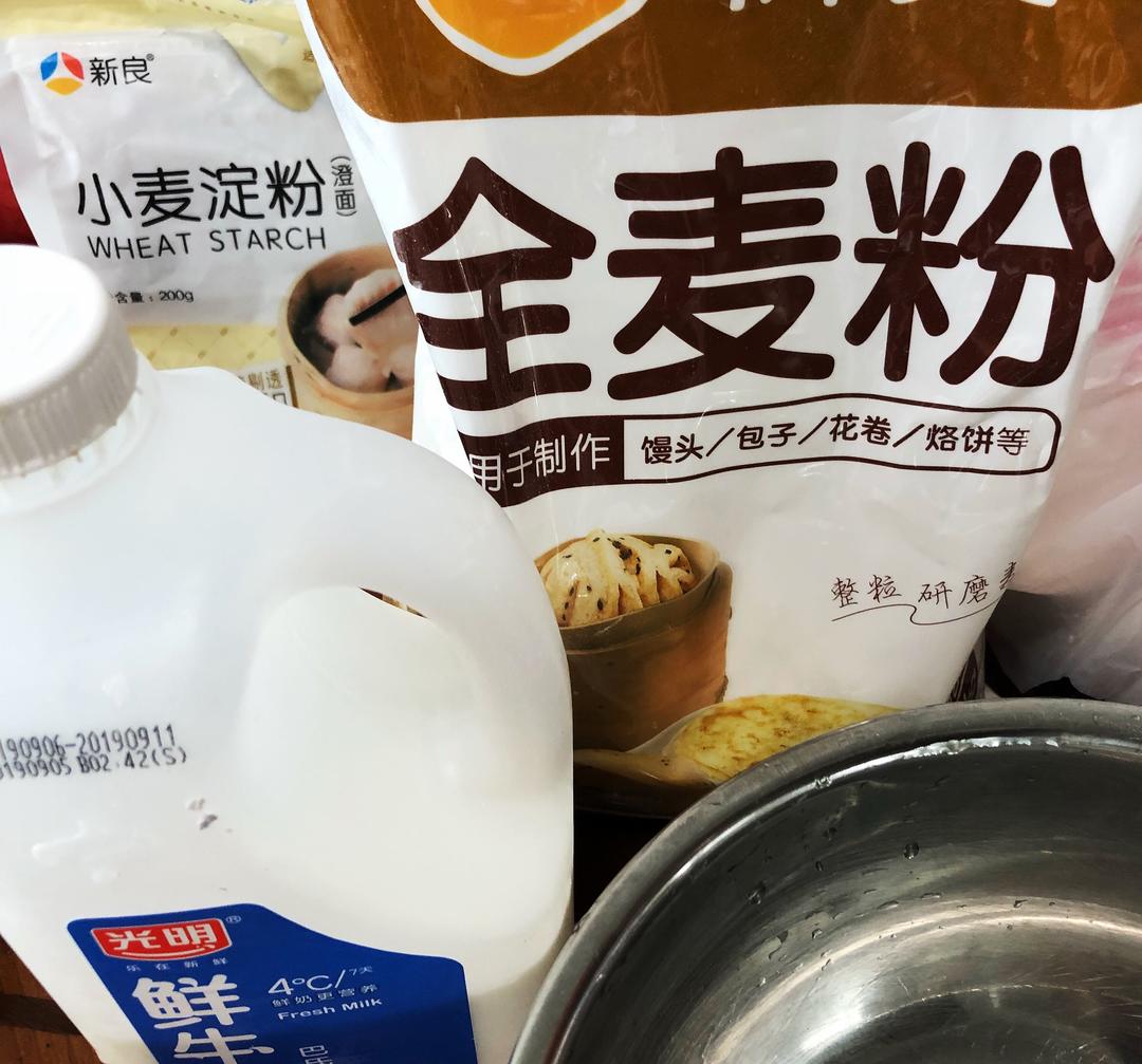纯奶手撕吐司的做法 步骤1