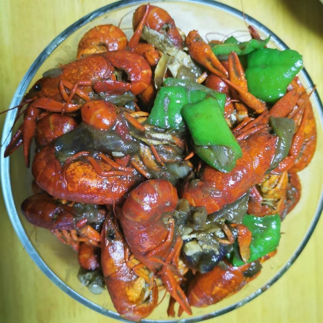 巧克力黑胡椒小龙虾