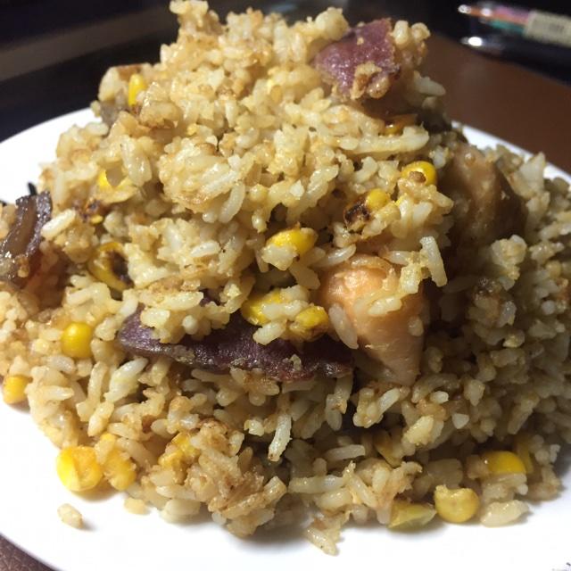 腊肉炒饭